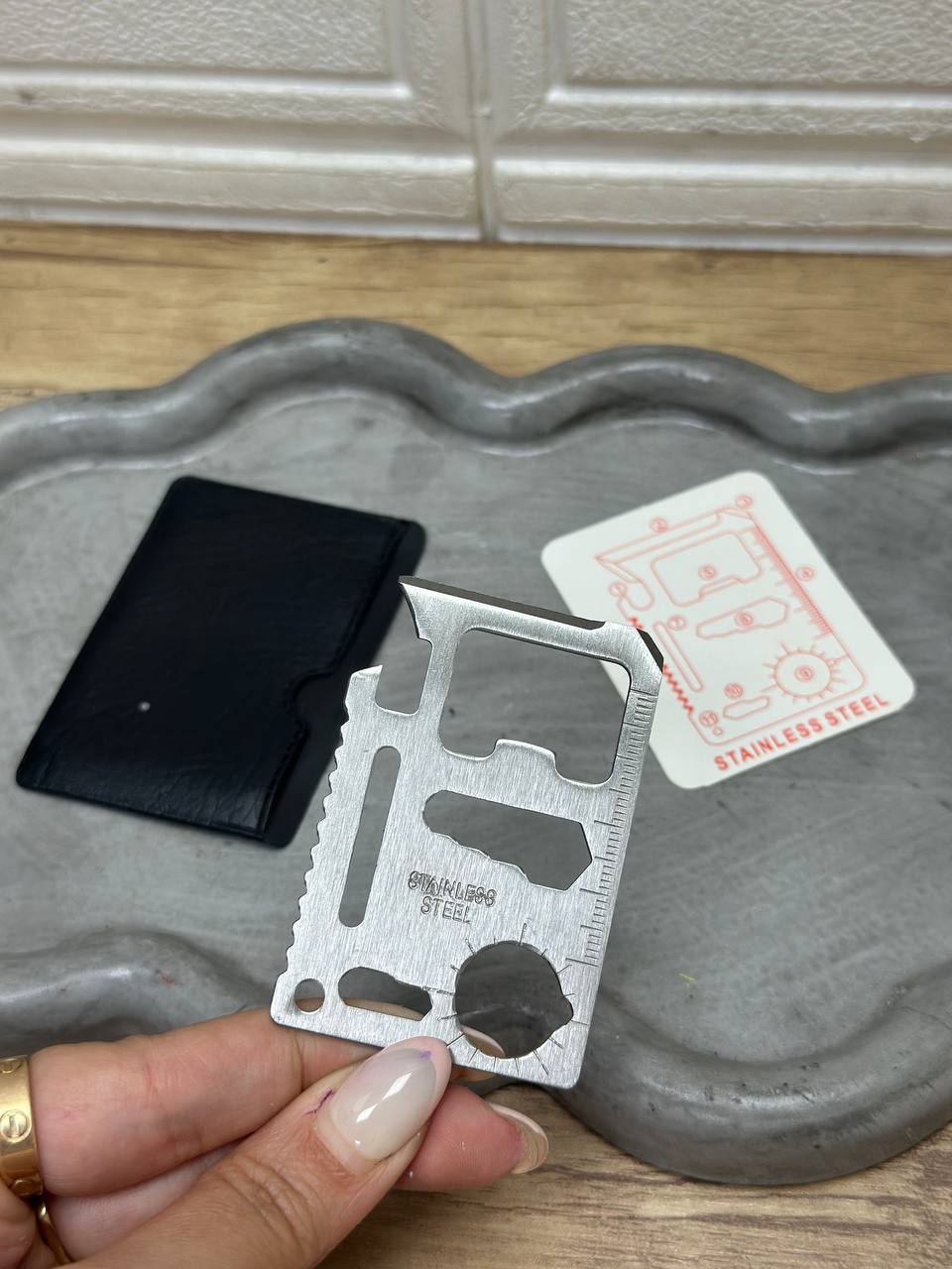 اچار کارتی کیف چرمی